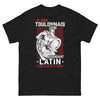 T-shirt Toulonnais ascendant Latin noir - 'Qui est le Boss ?'