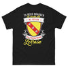 T-shirt Lorrain noir - Je resterai toujours lorrain