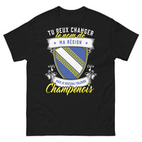Thumbnail for T-shirt Champenois noir - Je resterai toujours Champenois