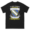 T-shirt Champenois noir - Je resterai toujours Champenois