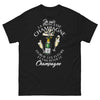 T-shirt Champagne noir - Je suis la princesse du champagne