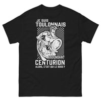 Thumbnail for T-shirt Toulonnais noir - Ascendant Centurion « Qui est le boss ? »