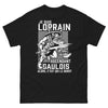 T-shirt Lorraine noir - Je suis Lorrain, Ascendant Gaulois