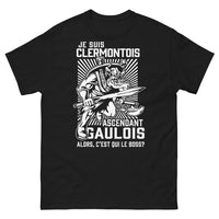 Thumbnail for T-shirt Clermontois noir - Qui est le boss ?