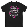 T-shirt Bretagne noir - Faute d'amour et d'eau fraîche