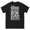 T-shirt Suisse Ascendant Helvète noir - Le boss des montagnes