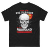 T-shirt Normand noir - Bien sûr que j'ai raison