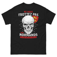Thumbnail for T-shirt Normand noir - Ne vous frottez pas