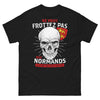 T-shirt Normand noir - Ne vous frottez pas