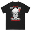 T-shirt Valais noir - Ne vous frottez pas aux Valaisans