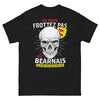 T-shirt Béarnais noir - Ne vous frottez pas aux Béarnais