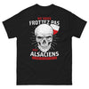 T-shirt Alsacien noir - Ne vous frottez pas aux Alsaciens