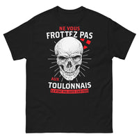 Thumbnail for T-shirt Toulonnais noir - Ne vous frottez pas aux Toulonnais