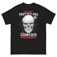 Thumbnail for T-shirt Comtois noir - Ne vous frottez pas aux Comtois