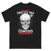 T-shirt Comtois noir - Ne vous frottez pas aux Comtois