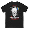 T-shirt Ardéchois noir - Ne vous frottez pas aux Ardéchois