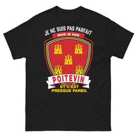 Thumbnail for T-shirt Poitevin noir - Presque parfait, mais Poitevin