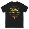 T-shirt Ariégeoise noir - Je ne suis pas parfaite mais je suis Ariégeoise
