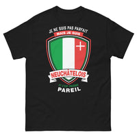Thumbnail for T-shirt Neuchâtelois noir - Presqu'au sommet de la perfection