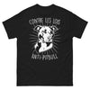 T-shirt Anti-Lois Pitbull noir - Fier supporter