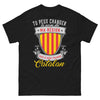 T-shirt Catalan noir - Tu peux changer le nom de ma région mais je serai toujours Catalan
