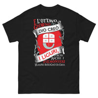 Thumbnail for T-shirt Ligurie noir - e anche i Piemontesi hanno bisogno di eroi