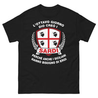 Thumbnail for T-Shirt Sardegna nero - L'Ottavo Giorno Dio Creò i Sardi