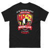 T-shirt Mosellan noir - fierté mosellane et humour