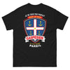 T-shirt Gaspésie noir - Je ne suis pas parfait, mais je suis Gaspésien