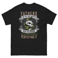 Thumbnail for T-shirt Fathers Revenge noir - design Fathers Revenge, humour et fierté paternelle