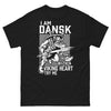 T-shirt Danemark noir - Danish with a Viking Heart, Try Me