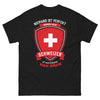 T-shirt Suisse Noir - Niemand ist perfekt doch als Schweizer ist man verdammt nah dran