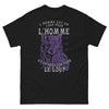 T-shirt Citation loup noir - L'homme est un loup pour l'homme et un gros con