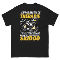Thumbnail for T-shirt motoneige Skidoo noir - J'ai juste besoin de skidoo