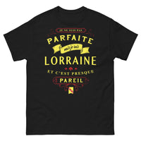 Thumbnail for T-shirt Lorraine noir - Je ne suis pas parfaite