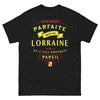 T-shirt Lorraine noir - Je ne suis pas parfaite