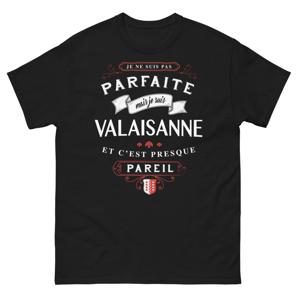 T-shirt Valaisanne noir - Presque parfaite