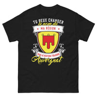 Thumbnail for T-shirt Auvergne noir - Je resterai toujours Auvergnat