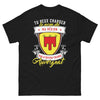 T-shirt Auvergne noir - Je resterai toujours Auvergnat