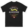 T-shirt Alsace noir - Je ne suis pas parfaite mais je suis Alsacienne