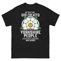 Thumbnail for T-shirt Yorkshire noir - Even the Lancastrians Need Heroes