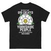T-shirt Yorkshire noir - Even the Lancastrians Need Heroes