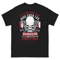 Thumbnail for T-shirt Vendéens noir - Et le huitième jour Dieu créa les Vendéens