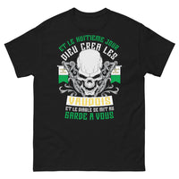Thumbnail for T-shirt Vaudois noir - Et le huitième jour Dieu créa les Vaudois