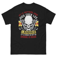 Thumbnail for T-shirt Landais noir - Le Diable au garde-à-vous