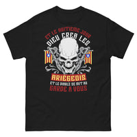 Thumbnail for T-shirt Ariège noir - Quand Dieu créa l'Ariège
