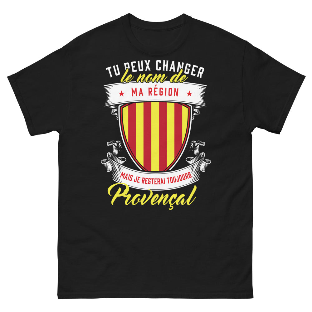 T-shirt Provençal noir - Toujours provençal
