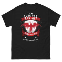 Thumbnail for T-shirt Bretagne noir - Je ne suis pas parfait mais né en Bretagne