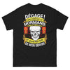 T-shirt Normandie noir - Dégage, mon copain normand fou