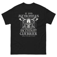 Thumbnail for T-shirt Aveyronnais noir - Seigneur de Guerre : Qui est le boss ?
